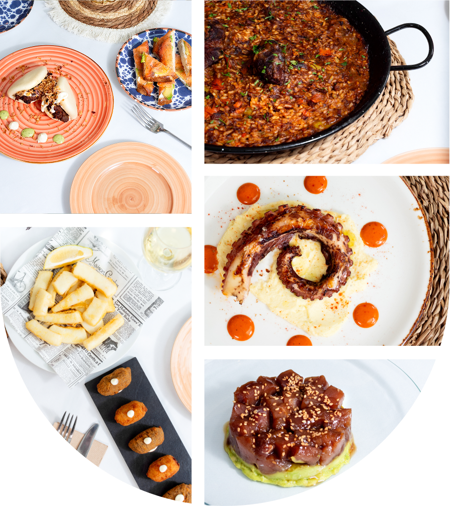 Restaurante con  sabores únicos